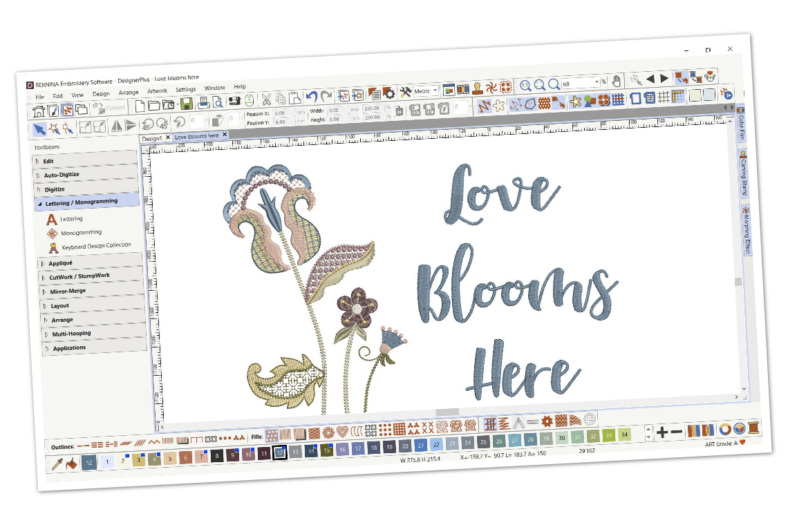 BERNINA Embroidery Software 9 Connect your world BERNINA